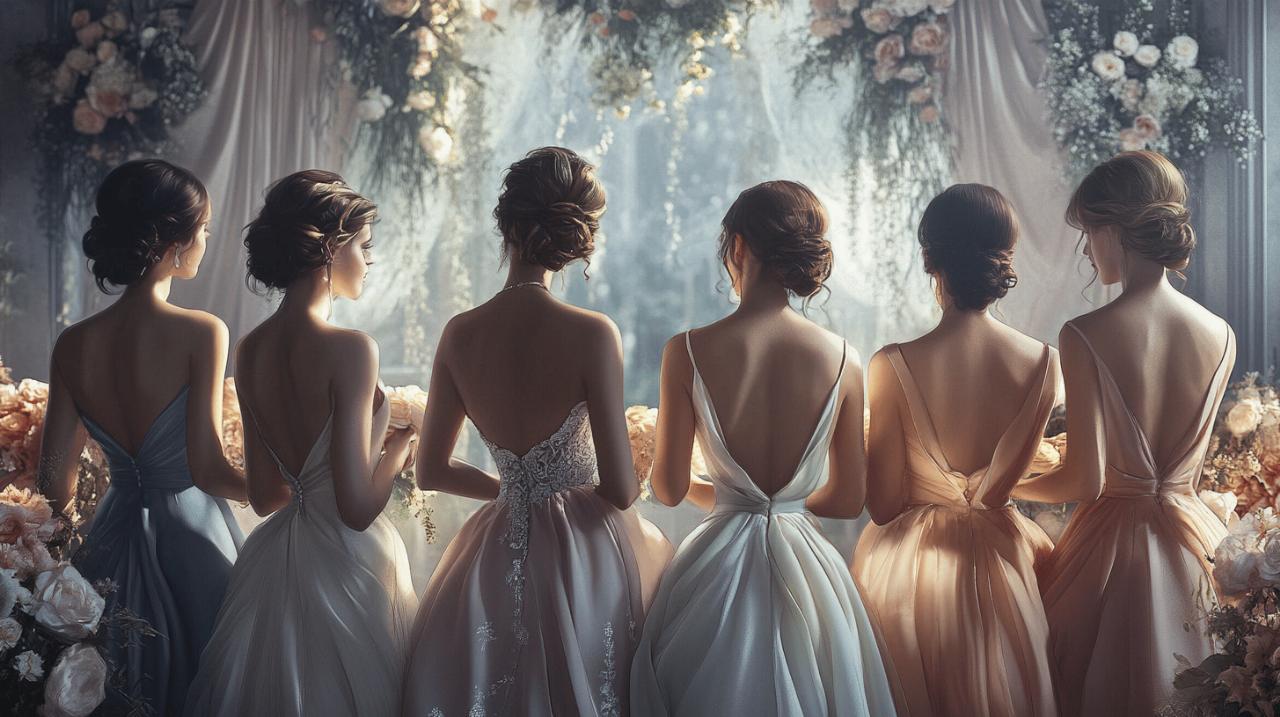 Des robes de temoins de mariage coordonnees : nos conseils pour un mariage harmonieux